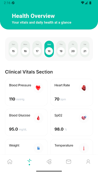 Aegis Vitals screenshot 2